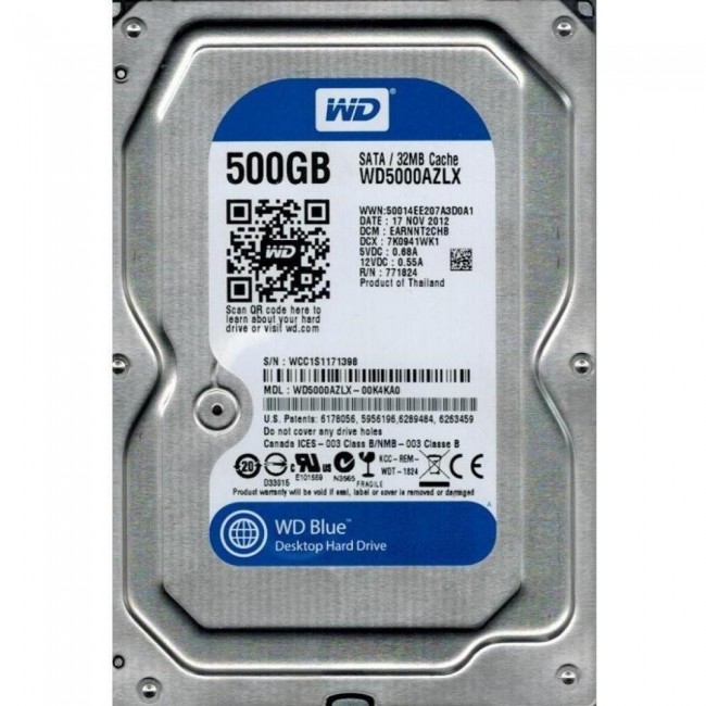 WD Blue 500 GB (WD5000AZLX)