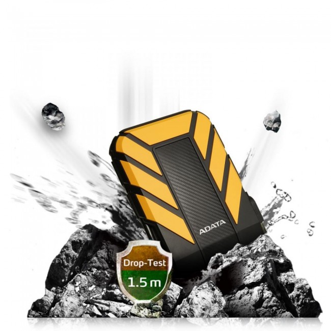 Внешний жесткий диск ADATA DashDrive Durable HD710 Pro 1 TB Yellow (AHD710P-1TU31-CYL)