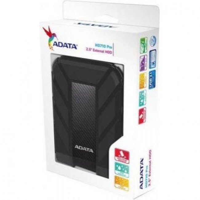 Внешний жесткий диск ADATA DashDrive Durable HD710 Pro 4 TB Black (AHD710P-4TU31-CBK)