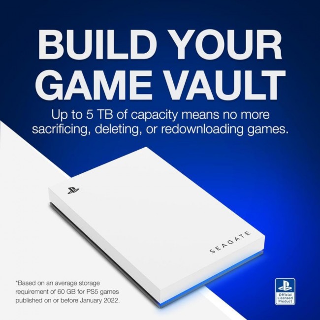 Seagate Game Drive for PlayStation 5 5 TB (STLV5000200)
