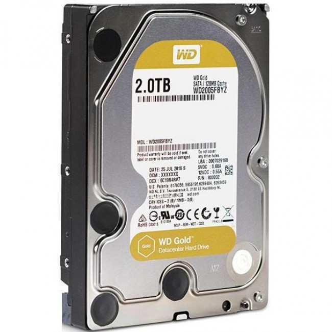 WD Gold Enterprise Class 2 TB (WD2005FBYZ)