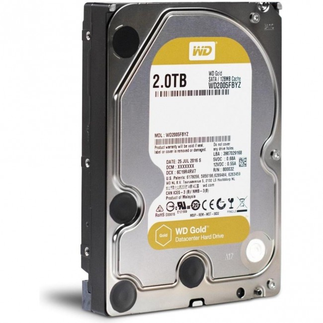 WD Gold Enterprise Class 2 TB (WD2005FBYZ)