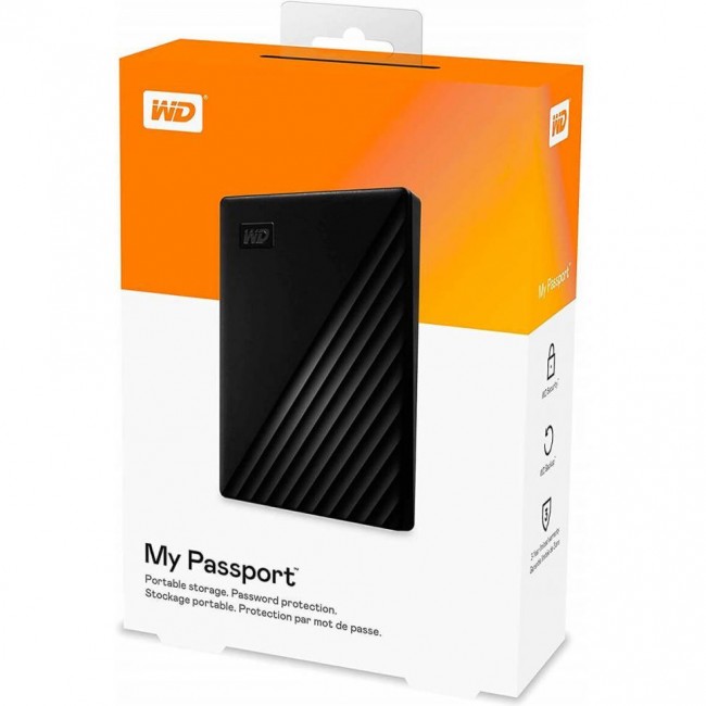 WD My Passport 1 TB Black (WDBYVG0010BBK-WESN)