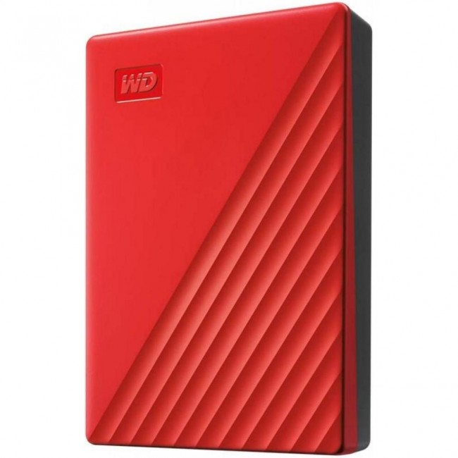 Внешний жесткий диск WD My Passport 4 TB Red (WDBPKJ0040BRD-WESN)