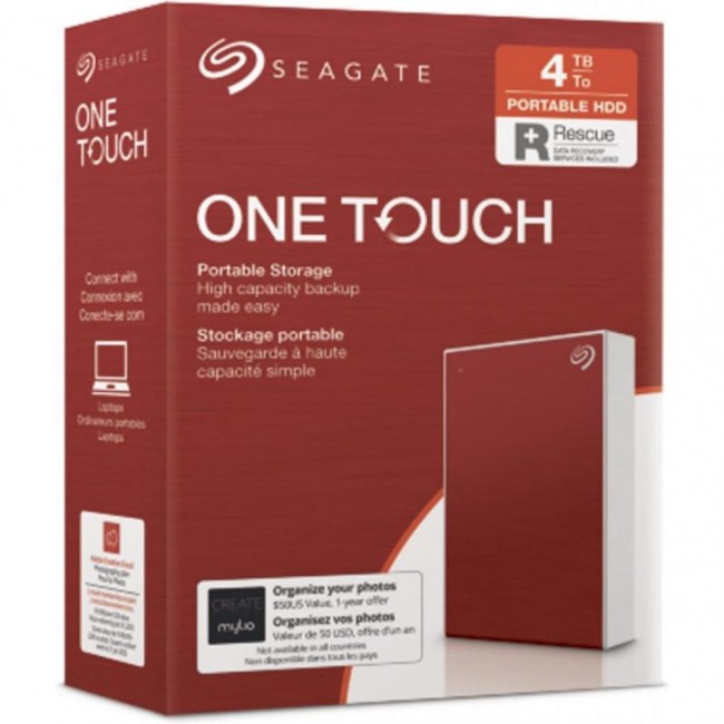 Seagate One Touch 4 TB Red (STKC4000403)