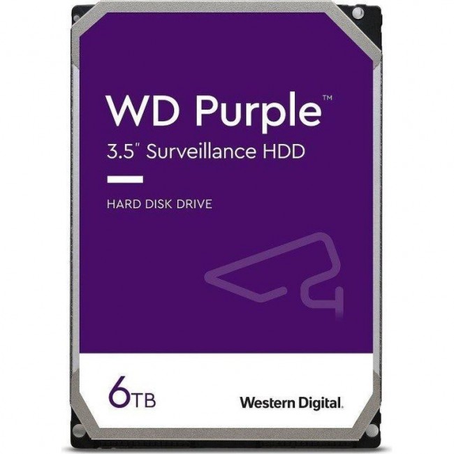 Жесткий диск WD Purple 6 TB (WD64PURZ)