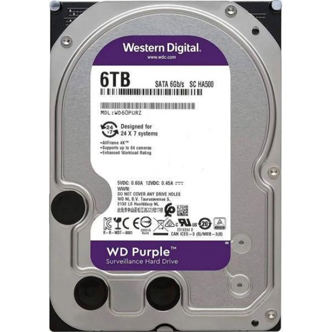 WD Purple Surveillance 6 TB (WD63PURZ)