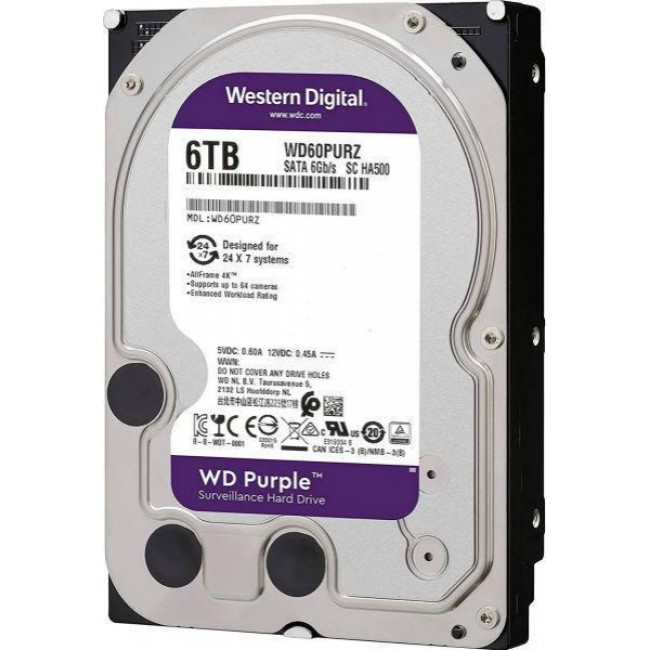 WD Purple Surveillance 6 TB (WD63PURZ)