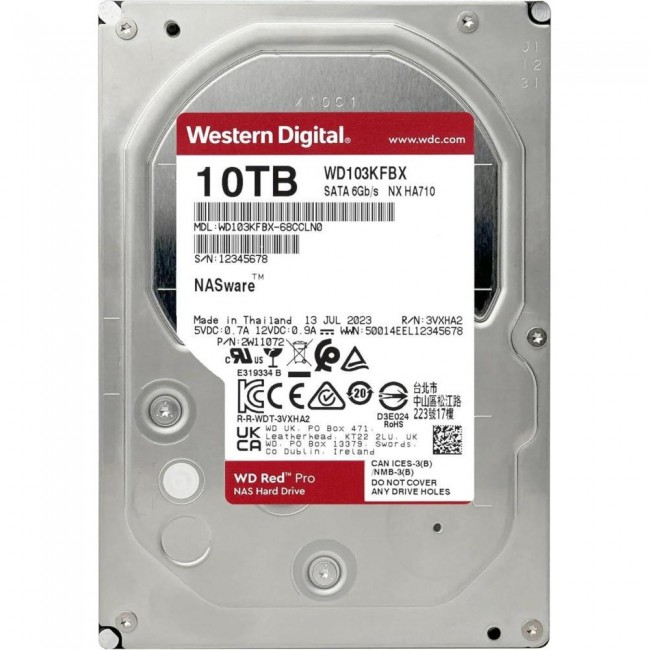 WD Red Pro 10 TB (WD103KFBX)