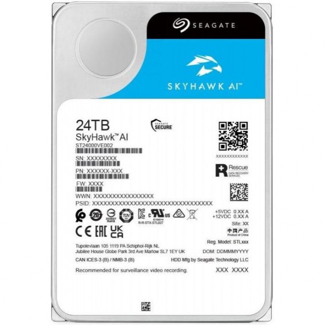 Seagate SkyHawk AI 24 TB (ST24000VE002)