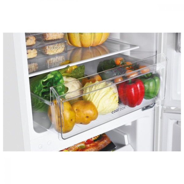 Холодильник с морозильной камерой Candy CCH1T518FW