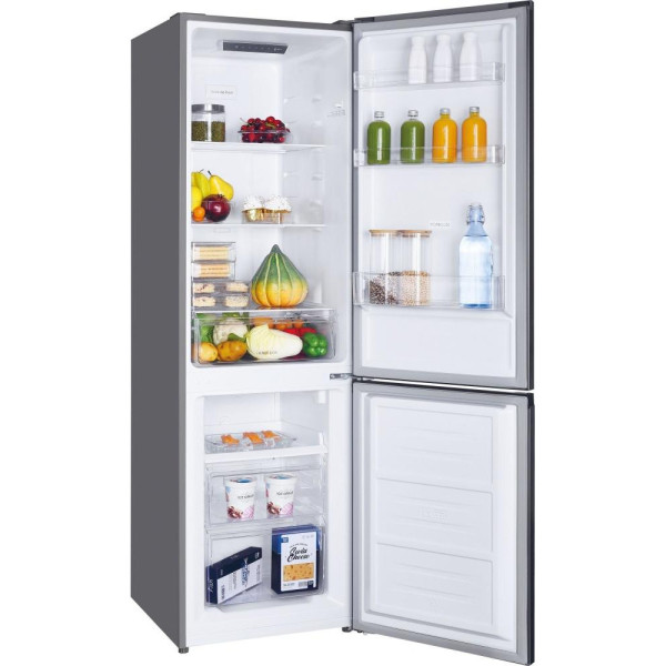 Холодильник с морозильной камерой Candy CCH1T518FX