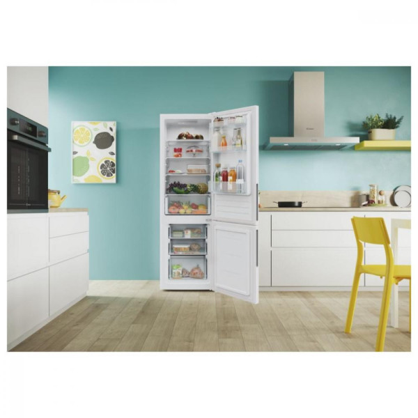 Холодильник с морозильной камерой Candy CCT3L517FW