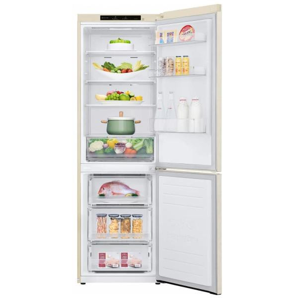 Холодильник с морозильной камерой LG GC-B459SECL