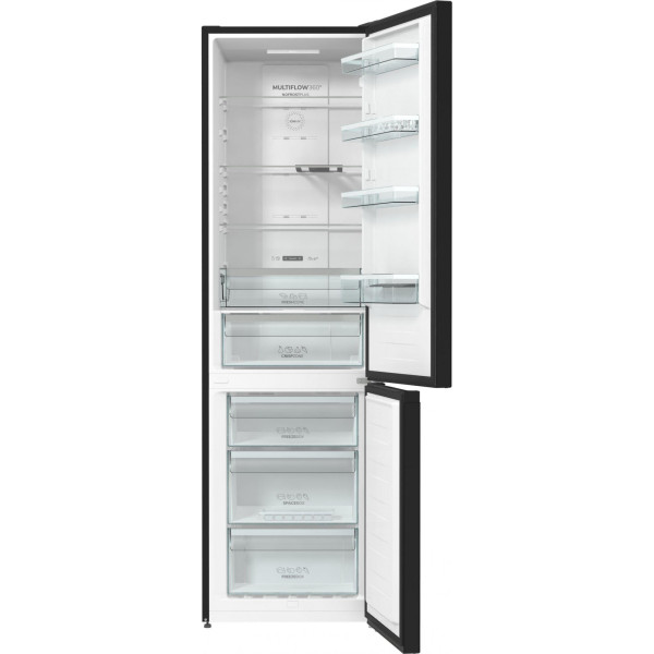 Холодильник с морозильной камерой Gorenje NRK6201SYBK