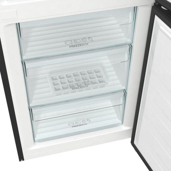 Холодильник с морозильной камерой Gorenje NRK6201SYBK