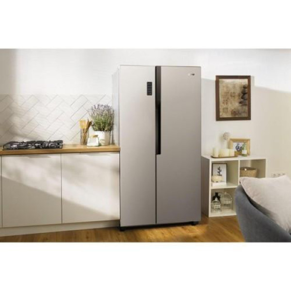Холодильник с морозильной камерой Gorenje NRS918FMX