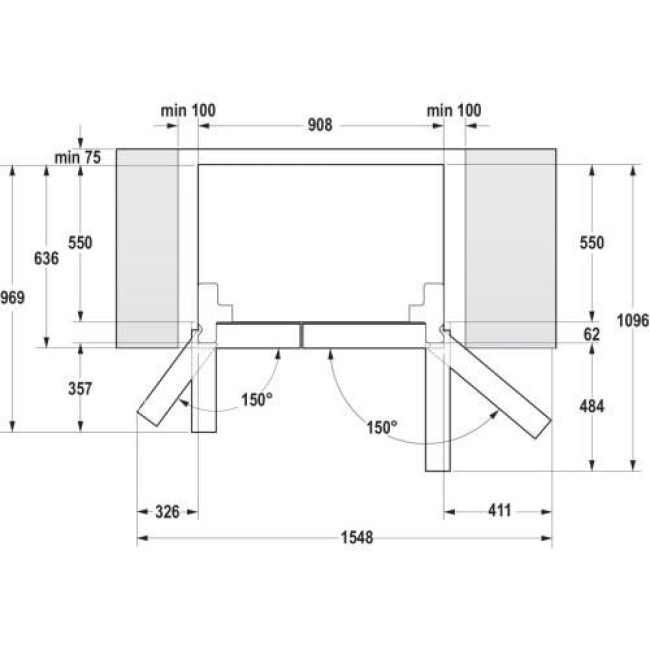 Холодильник Gorenje NRS918FMX