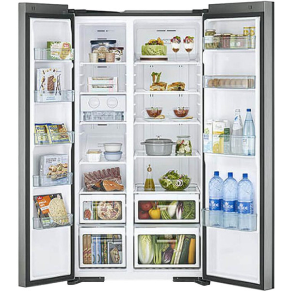 Холодильник с морозильной камерой Hitachi R-S700PUC0GBK