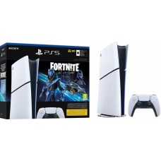 Sony PlayStation 5 Slim Digital Edition 1TB Fortnite Cobalt Star Bundle (1000045170)