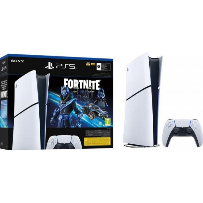 Sony PlayStation 5 Slim Digital Edition 1TB Fortnite Cobalt Star Bundle (1000045170)