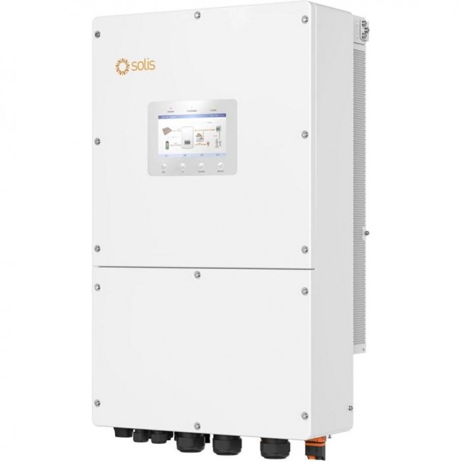 Инвертор для солнечной электростанции SOLIS S6-EH3P30K-H 30KW HV-battery 4 MPPT Wi-Fi 220/380V