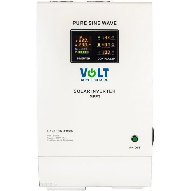 Инвертор с чистой синусоидой Volt Polska SINUS PRO 3000S (3SPS300048)