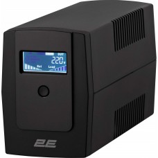 2E DD650, 650VA/360W, LCD, USB, 2XSCHUKO (2E-DD650)