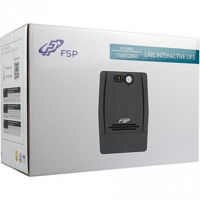 FSP FP1500 1500ВА/900Вт Lin-Int Black (PPF9000501)