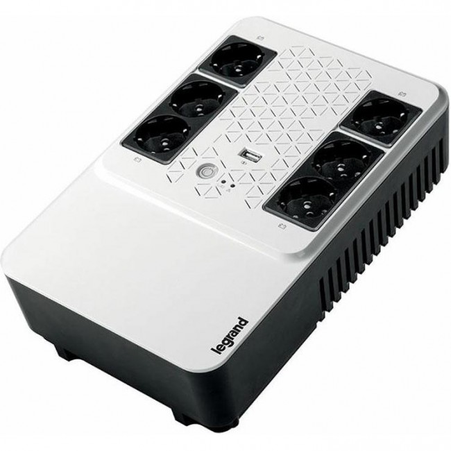 Источник бесперебойного питания Legrand KEOR MULTIPLUG 600ВА/360Вт, 4+2 хSchuko (310081)