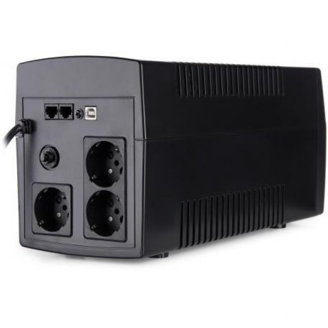 Vinga LCD 1200VA plastic case with USB+RJ11 (VPC-1200PU)