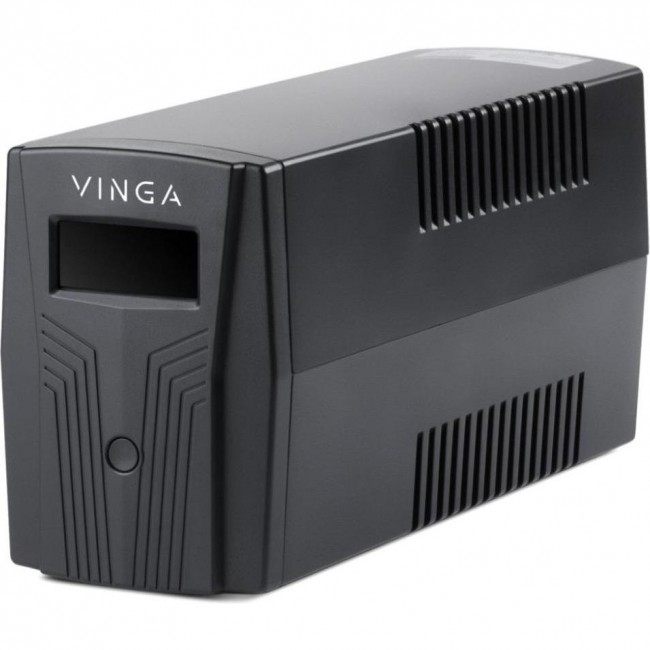 Vinga LCD 600VA USB plastic case (VPC-600PU)