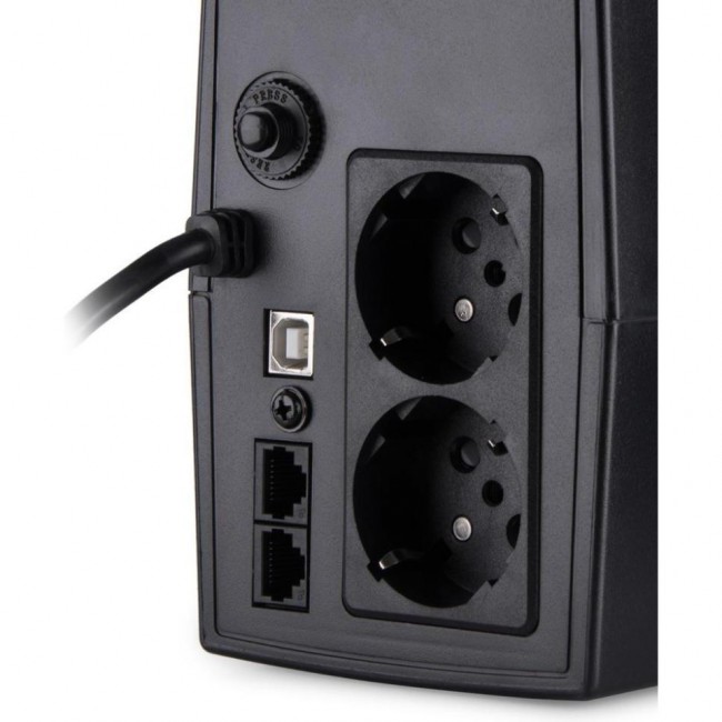 Vinga LCD 600VA USB plastic case (VPC-600PU)