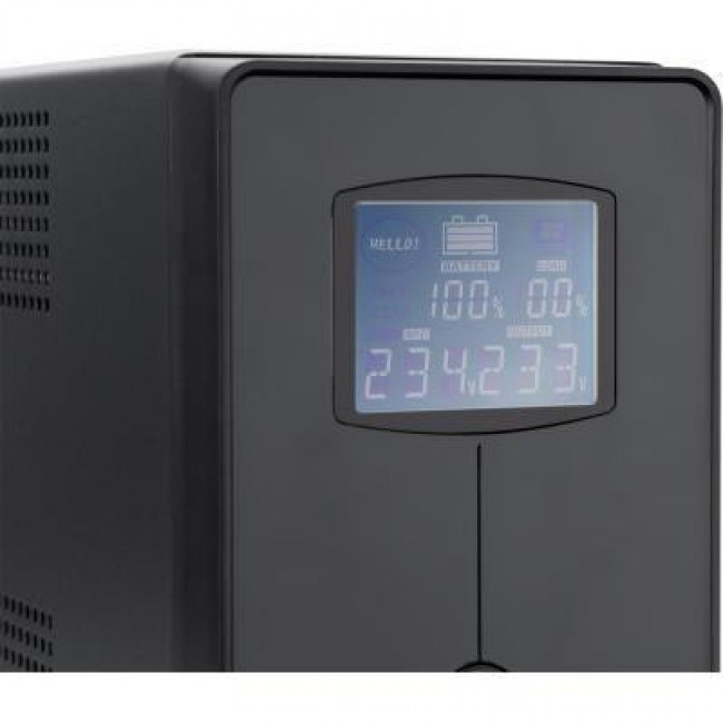 Vinga LCD 600VA metal case (VPC-600M)