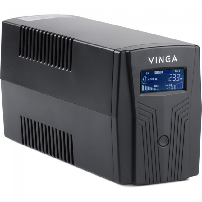 Vinga LCD 600VA plastic case (VPC-600P)