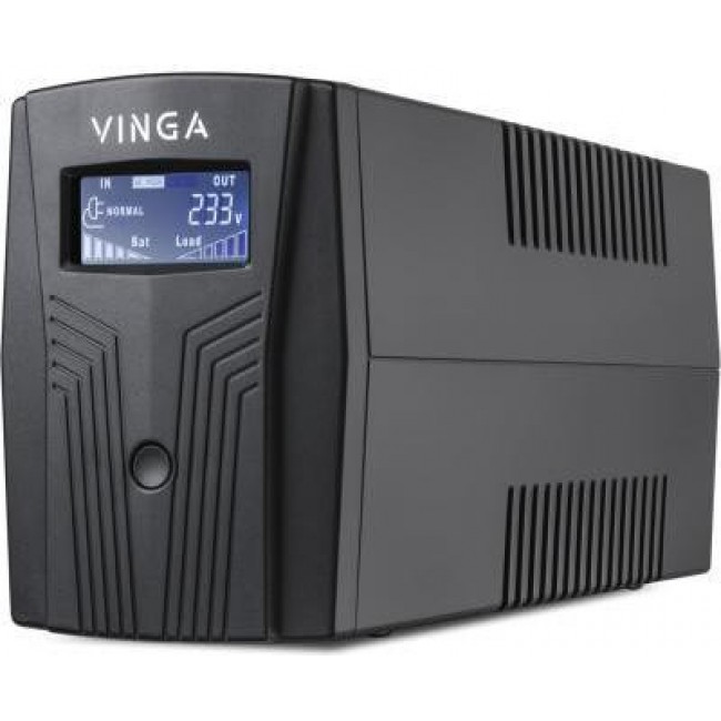 Vinga LCD 800VA USB plastic case (VPC-800PU)