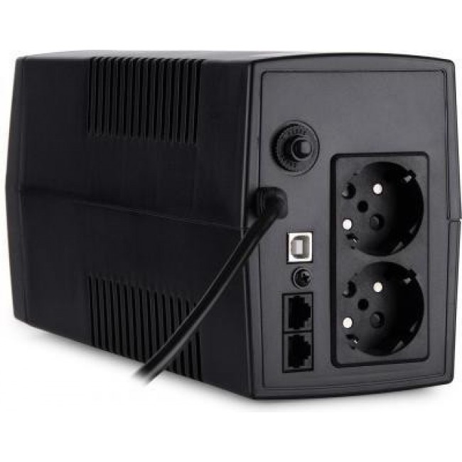 Vinga LCD 800VA USB plastic case (VPC-800PU)