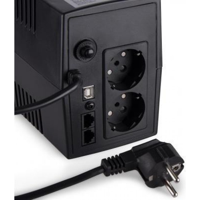 Vinga LCD 800VA USB plastic case (VPC-800PU)