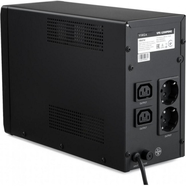 Vinga LED 1200VA metal case (VPE-1200PRM2)