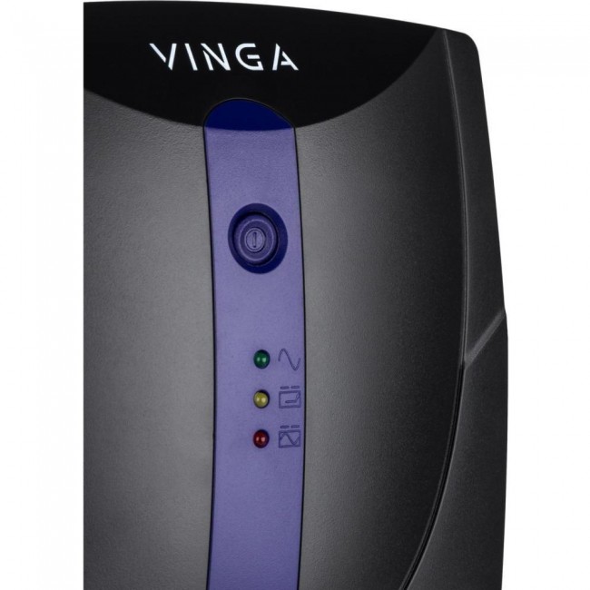 Vinga LED 600VA plastic case (VPE-600P)