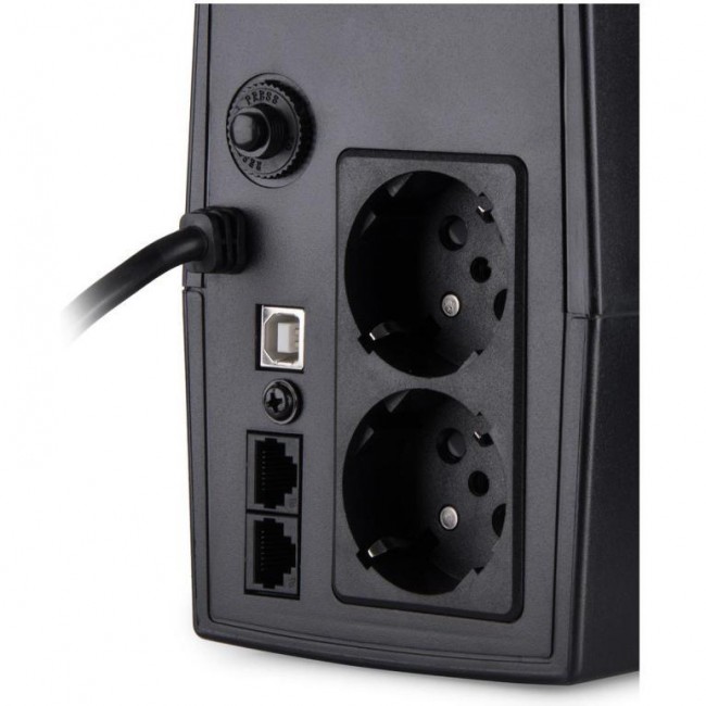 Vinga LED 600VA plastic case (VPE-600P)