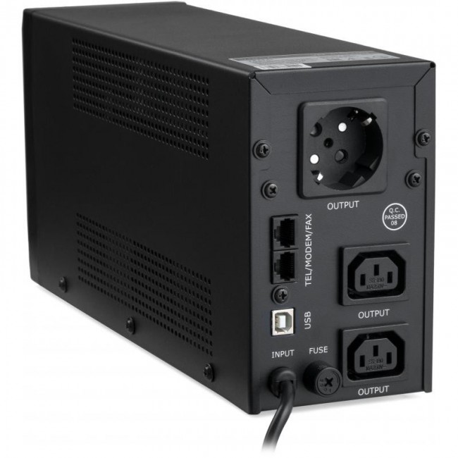 Vinga LED 850VA metal case with USB (VPE-850PRMU)