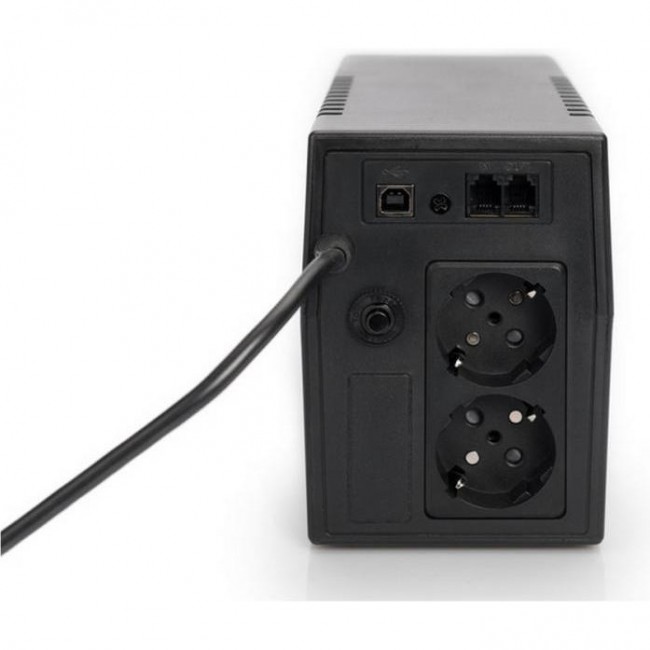 Digitus Line-Interactive 600VA/360W LED 2xSchuko RJ11 USB (DN-170063)