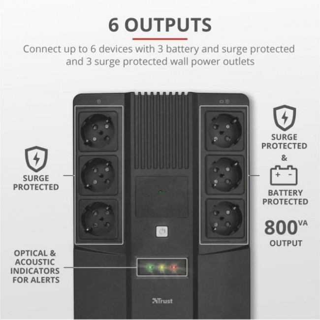 Trust Maxxon 800VA (23326)