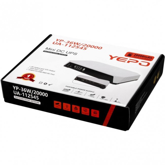 YEPO Mini DC-UPS YP-36W (UA-112545)
