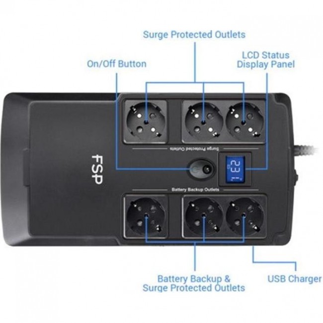 FSP NanoFit 800VA (PPF4801704)