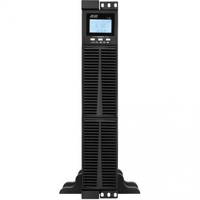 Источник бесперебойного питания 2E OD2000RT, 2000VA/1800W, RT2U, LCD, USB, 4xSchuko (2E-OD2000RT)