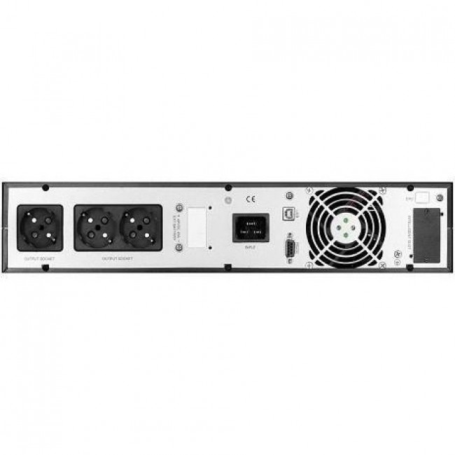Источник бесперебойного питания 2E OD2000RT, 2000VA/1800W, RT2U, LCD, USB, 4xSchuko (2E-OD2000RT)