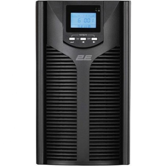 Источник бесперебойного питания 2E OD3000, 3000VA/2700W, LCD, USB, USB, 3xSchuko (2E-OD3000)
