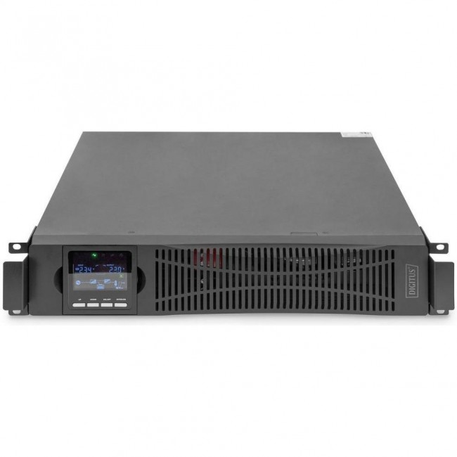 Digitus OnLine, 1000VA/1000W, LCD, 8xC13, RJ45, RS232, USB, Rack/Tower (DN-170093)
